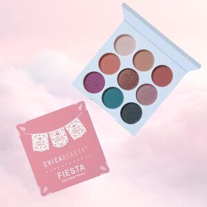 Ships Free! Chica Beauty Fiesta Mini Eyeshadow Palette